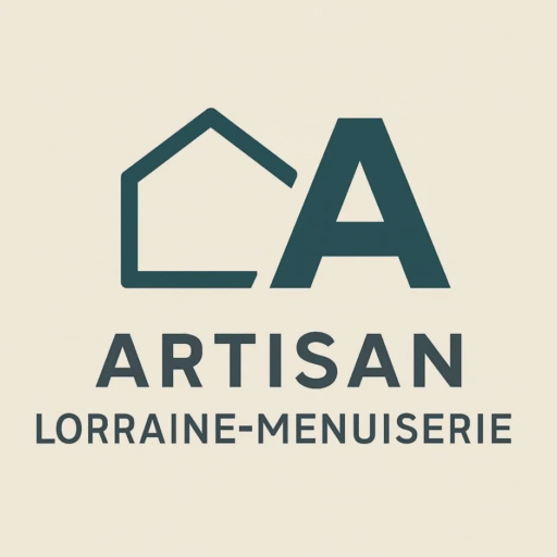 Logo artisan menuisier en Lorraine Metz Thionville Luxembourg – Fenêtres, portes et volets sur mesure